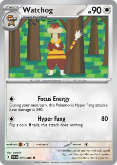 Watchog Uncommon card from White Flare