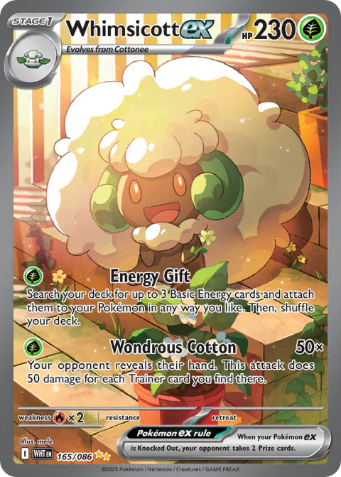 Whimsicott ex Special Illustration Rare