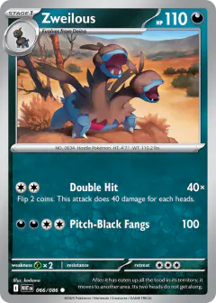 Zweilous Common card from White Flare
