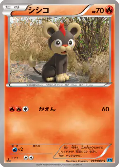 Litleo Common card from Wild Blaze