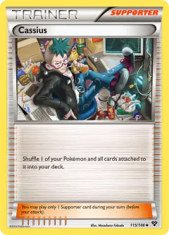 Cassius Uncommon card from XY Base