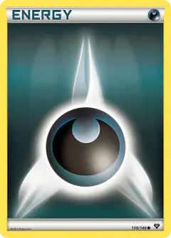 Darkness Energy Common card from XY Base