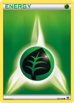 Grass Energy Common card from XY Base