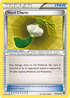 Hard Charm Uncommon card from XY Base