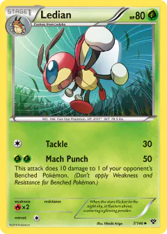 Ledian Uncommon card from XY Base