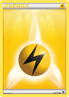 Lightning Energy Common card from XY Base