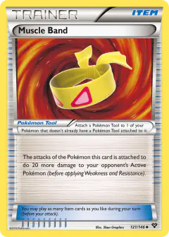 Muscle Band Uncommon card from XY Base