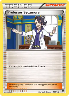 Professor Sycamore Uncommon card from XY Base