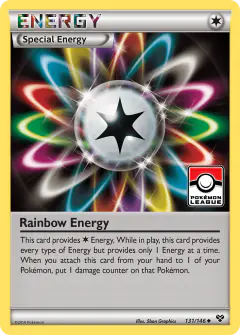 Rainbow Energy Uncommon card from XY Base