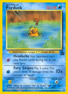 Psyduck Promo card from Wizards Black Star Promos