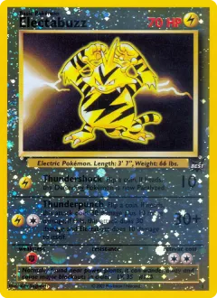 Electabuzz Promo card from Best of Game