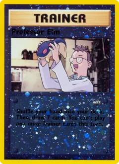 Professor Elm Promo card from Best of Game