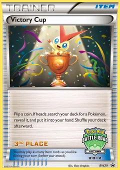 Victory Cup Promo card from BW Black Star Promos