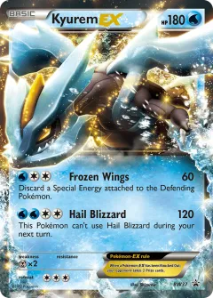 Kyurem-EX Promo card from BW Black Star Promos