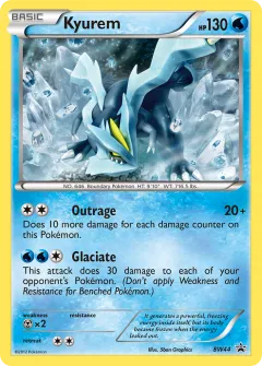 Kyurem Promo card from BW Black Star Promos