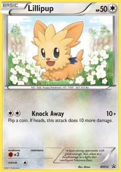 Lillipup Promo card from BW Black Star Promos