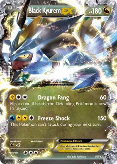 Black Kyurem-EX Promo card from BW Black Star Promos