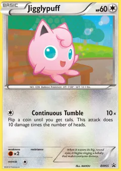 Jigglypuff Promo card from BW Black Star Promos