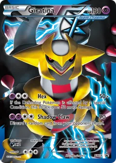 Giratina Promo card from BW Black Star Promos