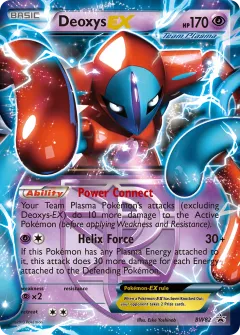 Deoxys-EX Promo card from BW Black Star Promos