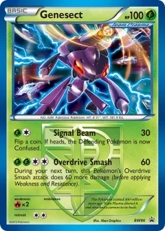 Genesect Promo card from BW Black Star Promos