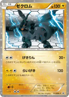 Zekrom Promo card from Black & White Promos