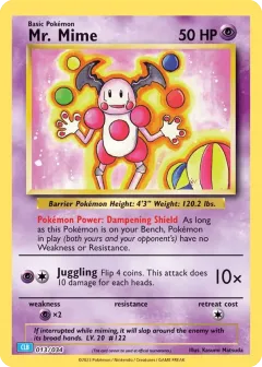 Mr. Mime Promo and other card from Pokémon TCG Classic - Blastoise