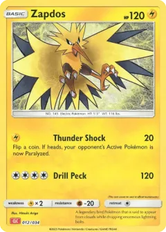 Zapdos Promo and other card from Pokémon TCG Classic - Charizard
