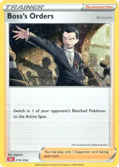 Boss's Orders Promo and other card from Pokémon TCG Classic - Charizard