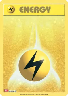 Basic Lightning Energy Promo and other card from Pokémon TCG Classic - Charizard