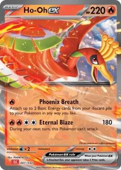 Ho-Oh ex Promo and other card from Pokémon TCG Classic - Charizard