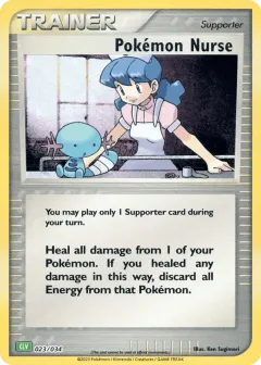 Pokémon Nurse Promo and other card from Pokémon TCG Classic - Venusaur