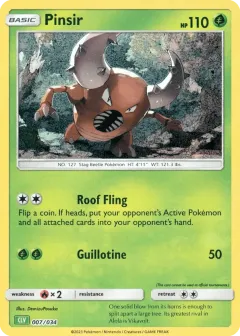 Pinsir Promo and other card from Pokémon TCG Classic - Venusaur