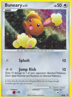Buneary Promo card from DP Black Star Promo