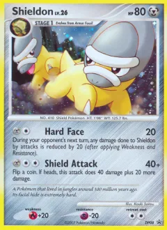 Shieldon Promo card from DP Black Star Promo