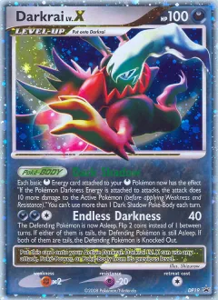Darkrai LV.X Promo card from DP Black Star Promo