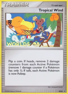 Tropical Wind Promo card from DP Black Star Promo