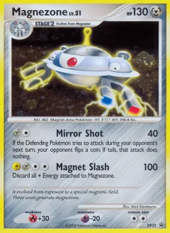 Magnezone Promo card from DP Black Star Promo