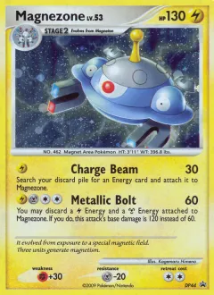 Magnezone Promo card from DP Black Star Promo