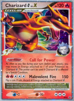 Charizard G LV.X Promo card from DP Black Star Promo