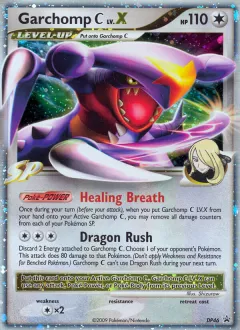 Garchomp C LV.X Promo card from DP Black Star Promo