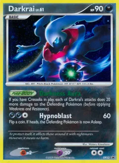 Darkrai Promo card from DP Black Star Promo