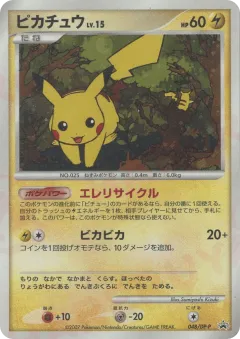 Pikachu Promo and other card from Diamond & Pearl Promos