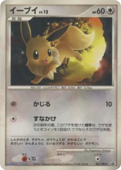 Eevee Promo and other card from Diamond & Pearl Promos
