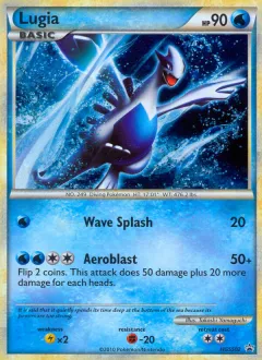 Lugia Promo card from HGSS Black Star Promos