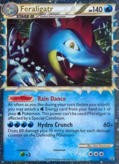 Feraligatr Promo card from HGSS Black Star Promos