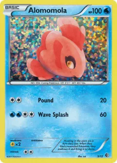 Alomomola Promo and other card from McDonald's Collection 2011