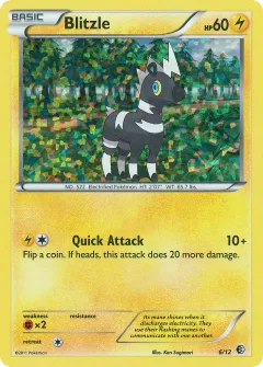 Blitzle Promo and other card from McDonald's Collection 2011