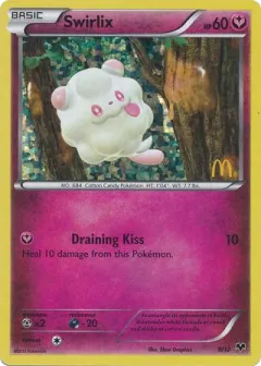 Swirlix Promo and other card from McDonald's Collection 2014
