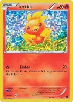 Torchic Promo and other card from McDonald's Collection 2015